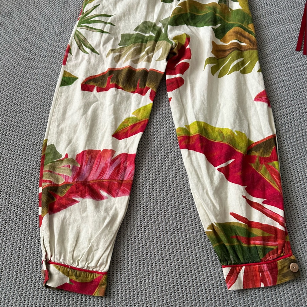 Farm Rio Spring Forest Jumpsuit XS - Picture 5 of 17